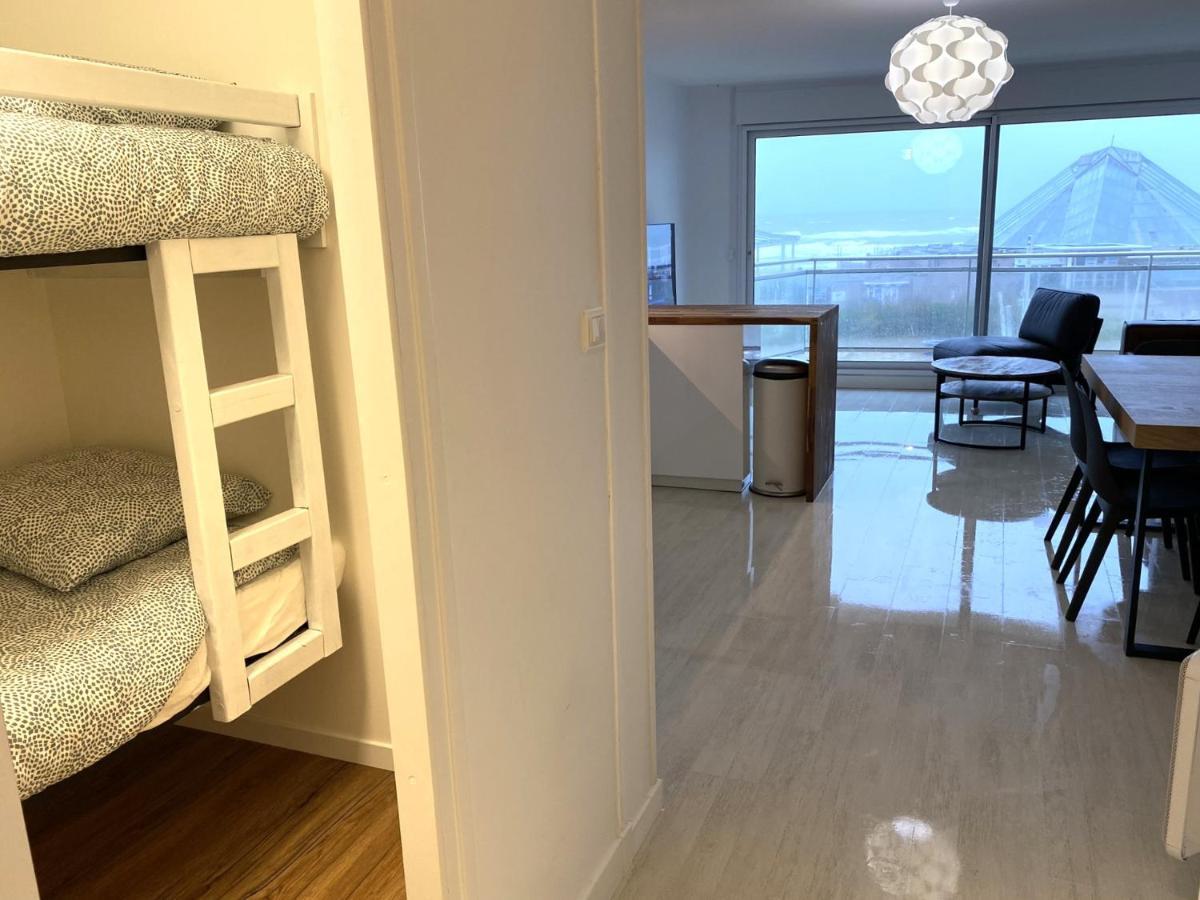 T2 Cabine Traversant Vue Front De Mer Le Touquet Paris-Plage المظهر الخارجي الصورة
